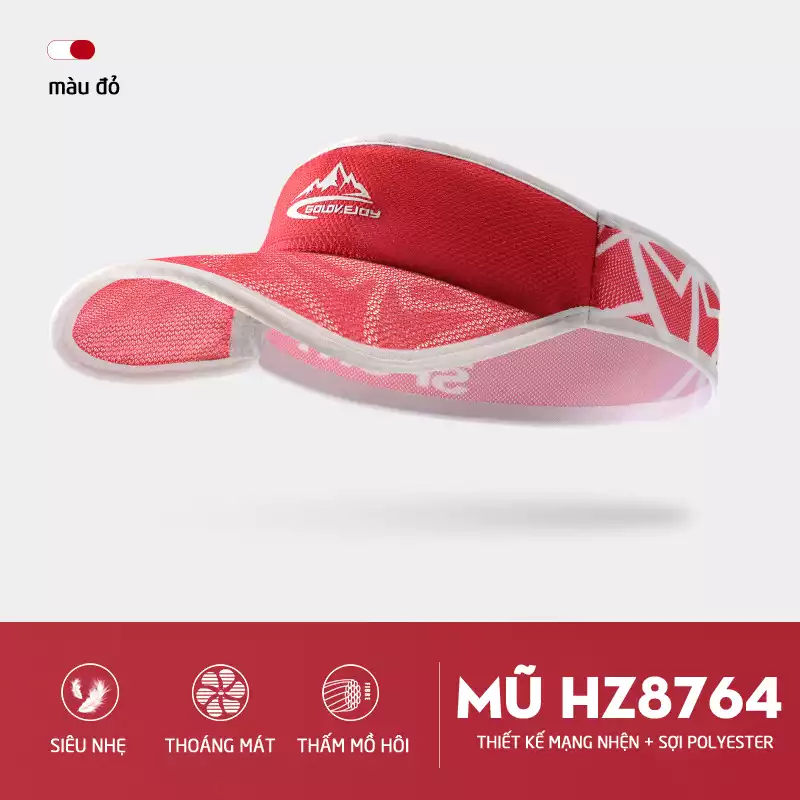 Mũ chạy bộ, thể thao nửa đầu HZ8764_0