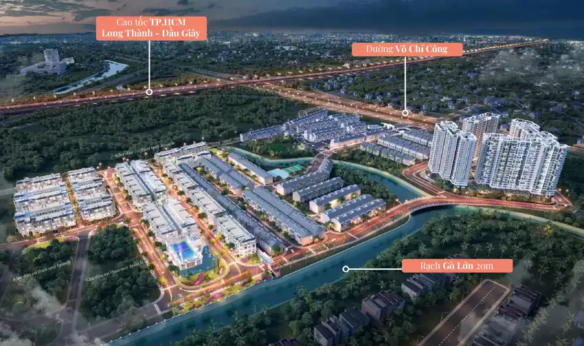 Vị trí đắt giá tâm điểm khu Đông