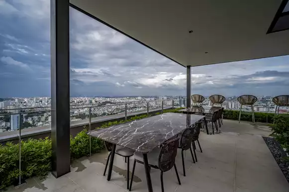 Khu chiêu đãi tiệc ngoài trời