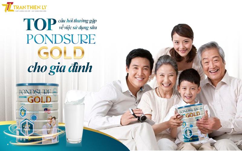 Pondsure Gold – Giải Pháp Dinh Dưỡng Hoàn Hảo Cho Sức Khỏe Gia Đình