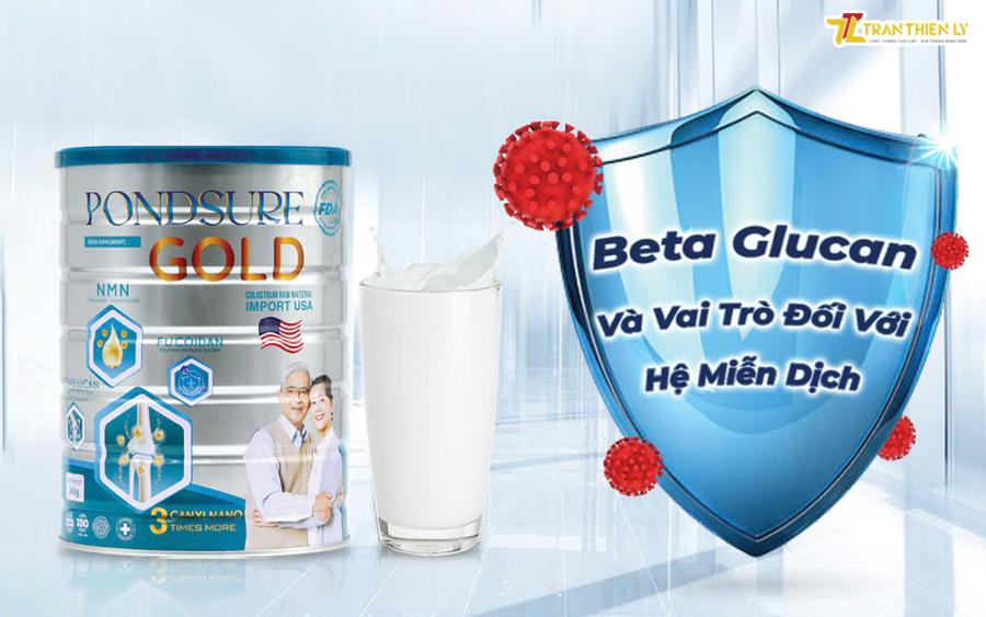 Beta Glucan Trong Sữa Pondsure Gold – Bí Quyết Vàng Cho Hệ Miễn Dịch Khỏe Mạnh