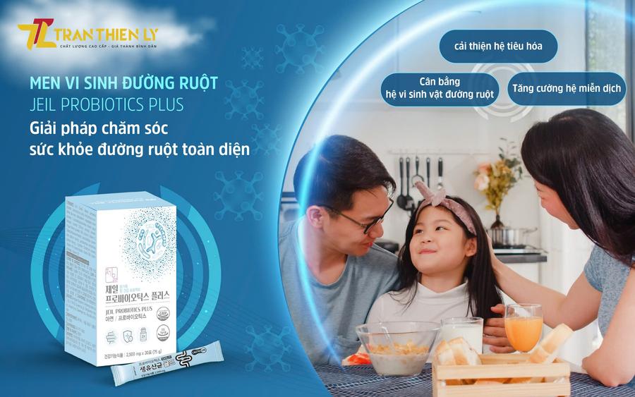 Men Vi Sinh Đường Ruột JEIL Probiotics Plus – Giải pháp chăm sóc sức khỏe đường ruột toàn diện