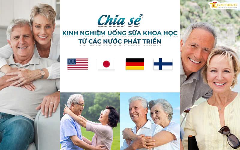 Chia sẻ kinh nghiệm uống sữa khoa học từ các nước phát triển