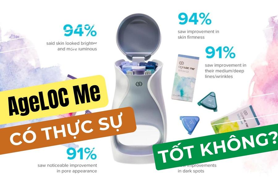 Bộ Chăm Sóc Da Ageloc Me Nuskin Có Tốt Không?