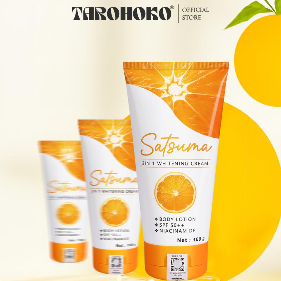 Trải Nghiệm Làn Da Hoàn Hảo Với Kem Dưỡng Da TAROHOKO SATSUMA!