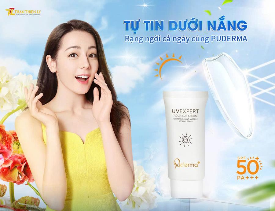 Tự tin dưới nắng, rạng ngời cả ngày cùng kem chống nắng Puderma