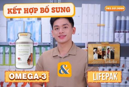 Marine Omega-3 có cần kết hợp thêm Lifepak không?