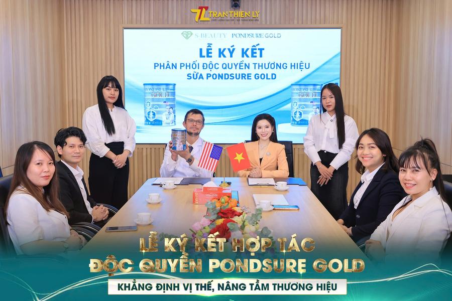 Lễ ký kết hợp tác độc quyền PondSure Gold – Khẳng định vị thế, nâng tầm thương hiệu