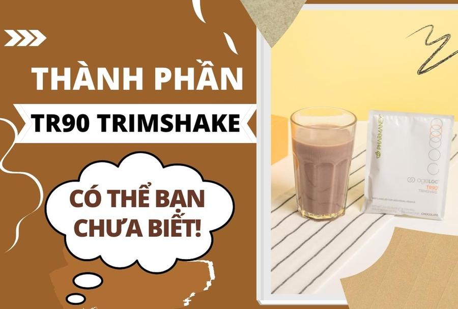 Thành Phần Của Ageloc TR90 Trimshake