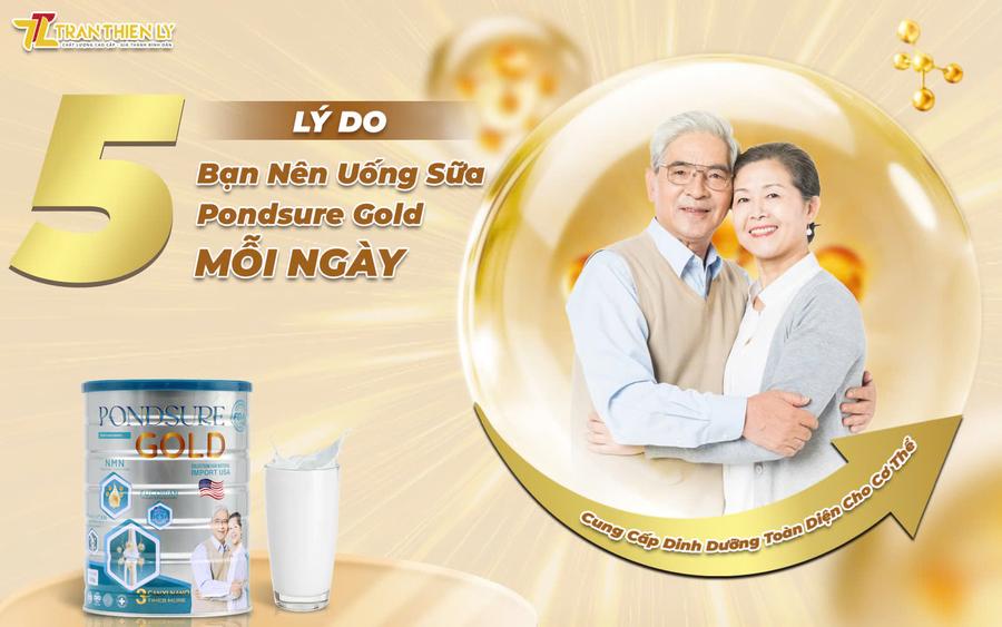 5 Lý Do Bạn Nên Uống Sữa Pondsure Gold Mỗi Ngày