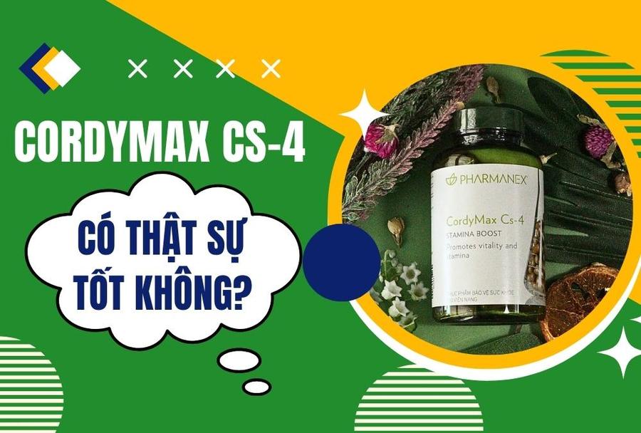 Cordymax Cs-4 Nuskin Có Thực Sự Tốt Không?