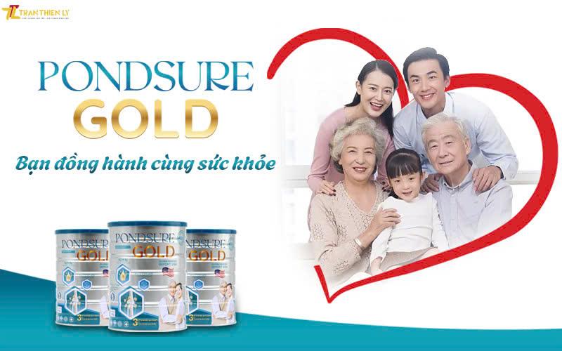 Pondsure Gold – Công Thức Dinh Dưỡng Tinh Túy, Đồng Hành Cùng Sức Khỏe