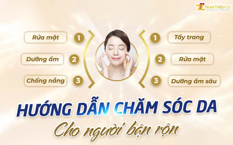 Hướng Dẫn Chăm Sóc Da Cho Người Bận Rộn