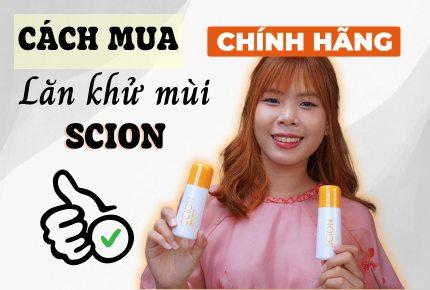 Cách mua lăn khử mùi Scion Chính hãng Giá chỉ hơn 100k