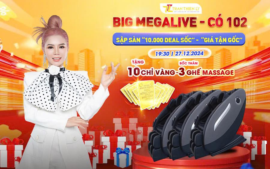 🔥  BIG MEGALIVE 27/12 – DEAL NGẬP TRÀN, VÀNG ĐẦY TAY 🔥