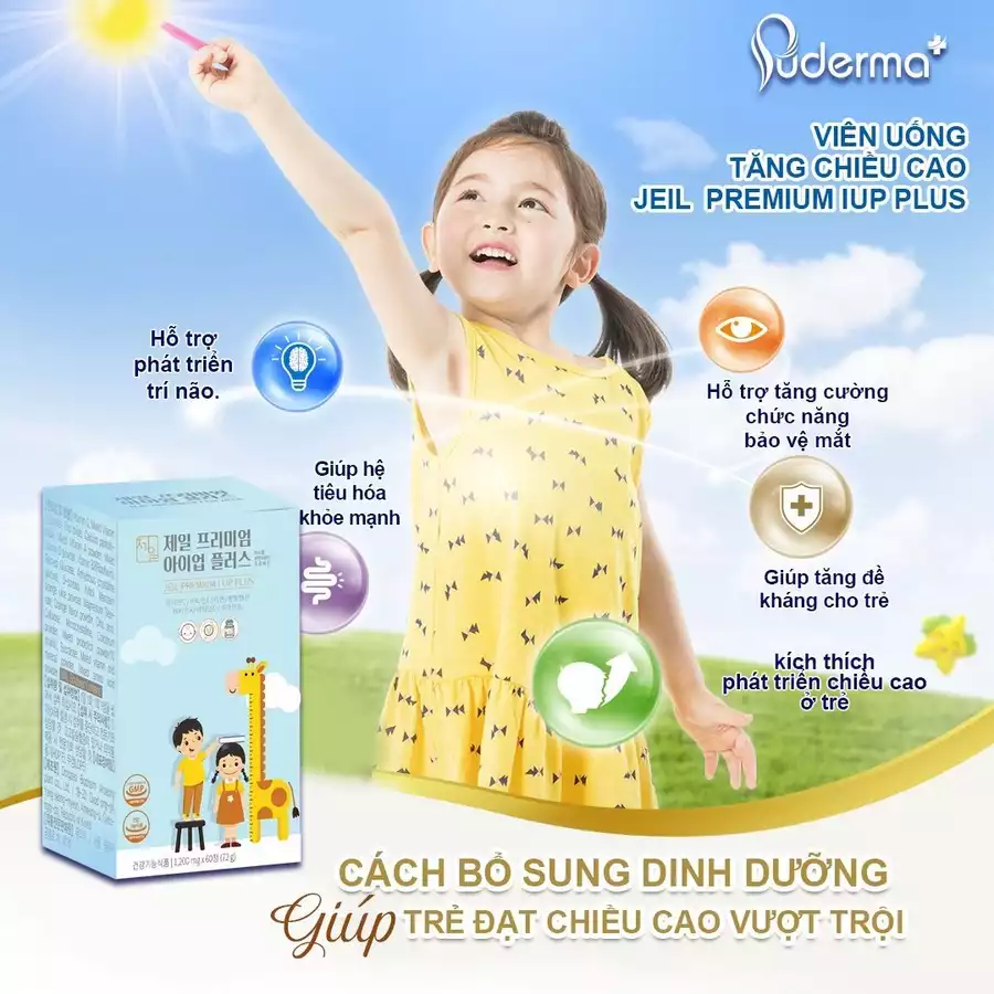 VIÊN_UỐNG_TĂNG_CHIỀU_CAO_JEIL_PREMIUM_IUP_PLUS: Kết Hợp Hoàn Hảo Giữa Dinh Dưỡng và Kích Thích Phát Triển Chiều Cao