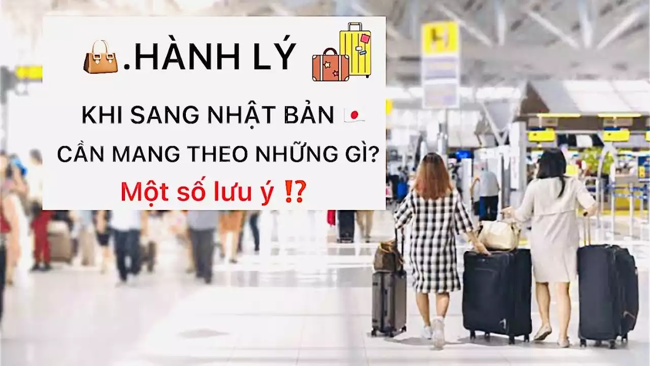 Danh sách đồ Cấm mang theo khi nhập cảnh Nhật Bản