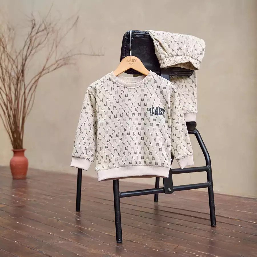 Bộ nỉ vải họa tiết