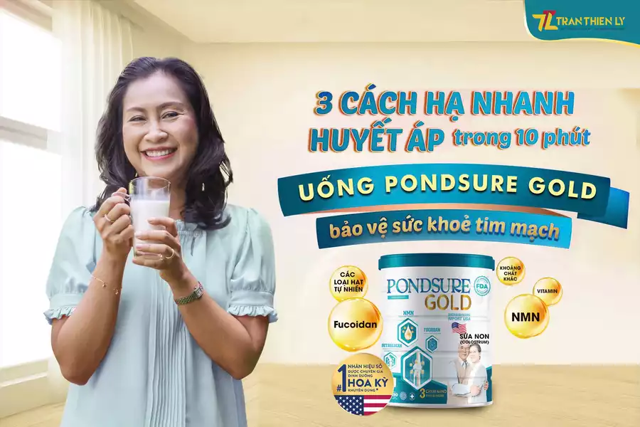 3 Cách Hạ Nhanh Huyết Áp Trong 10 Phút – Giải Pháp Tự Nhiên Để Bảo Vệ Sức Khỏe Tim Mạch