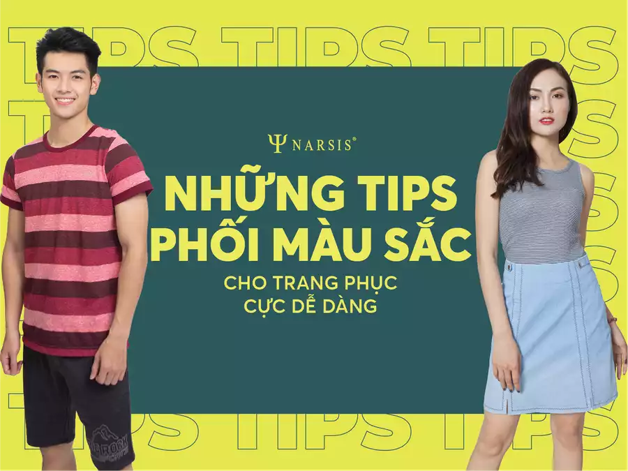 Những tips phối màu sắc cho trang phục cực dễ dàng