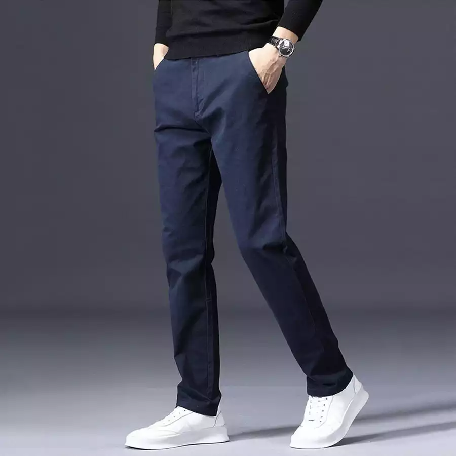 Quần kaki nam Xanh than 