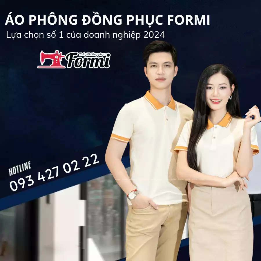 Áo phông đồng phục Formi - Lựa chọn số 1 của doanh nghiệp