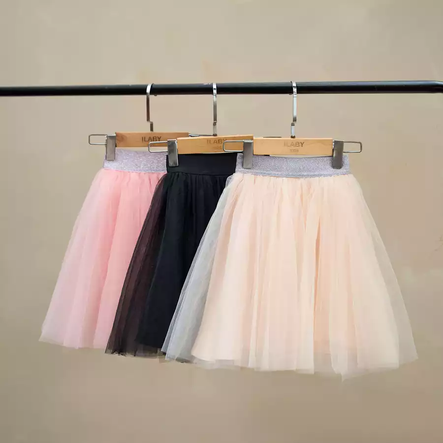 Chân váy tutu dáng dài