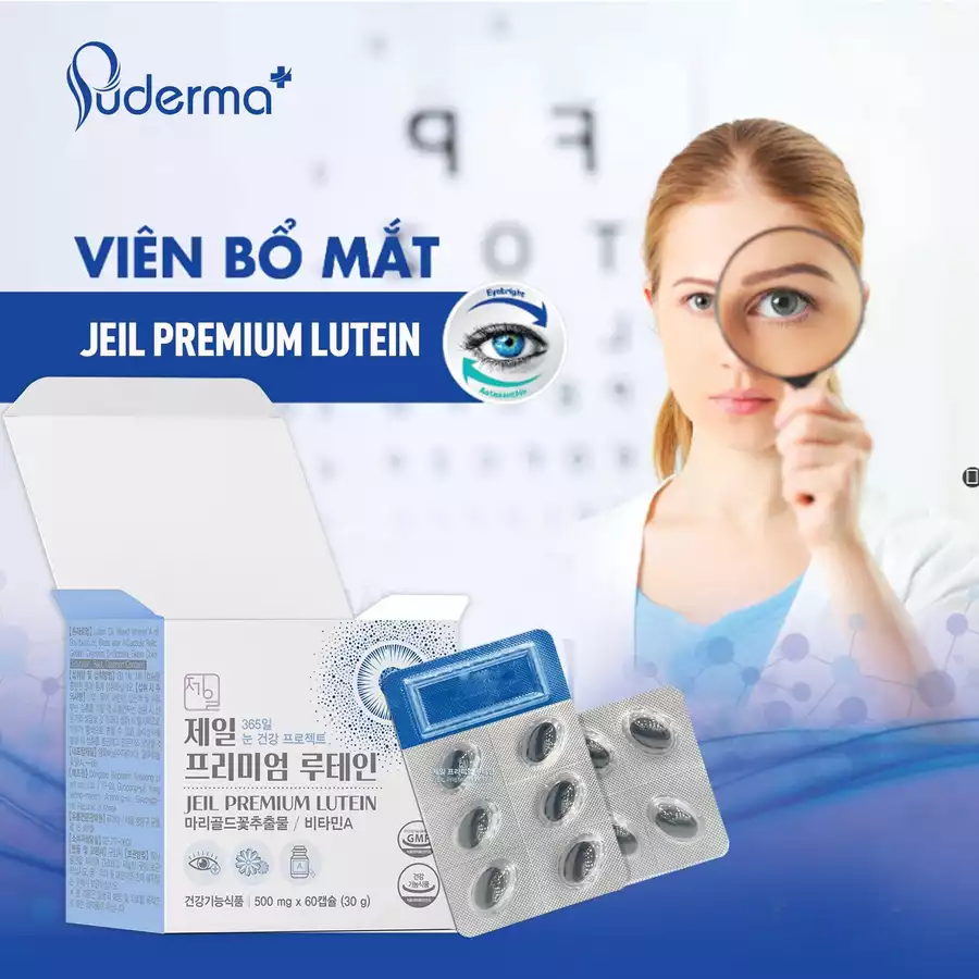 VIÊN UỐNG BỔ MẮT JEIL PREMIUM LUTEIN: BÍ QUYẾT DƯỠNG MẮT TỪ BÊN TRONG