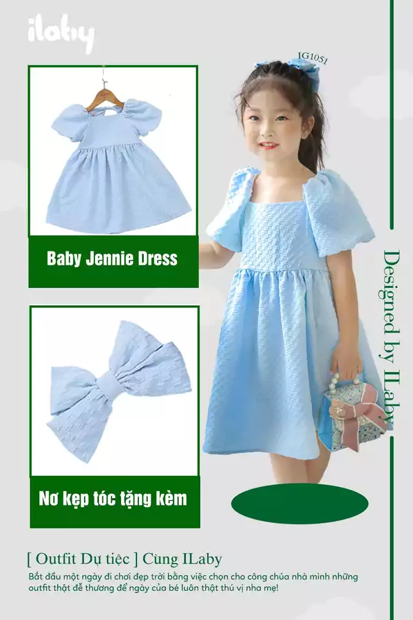 [ Outfit Điệu đà ] Baby Jennie Dress