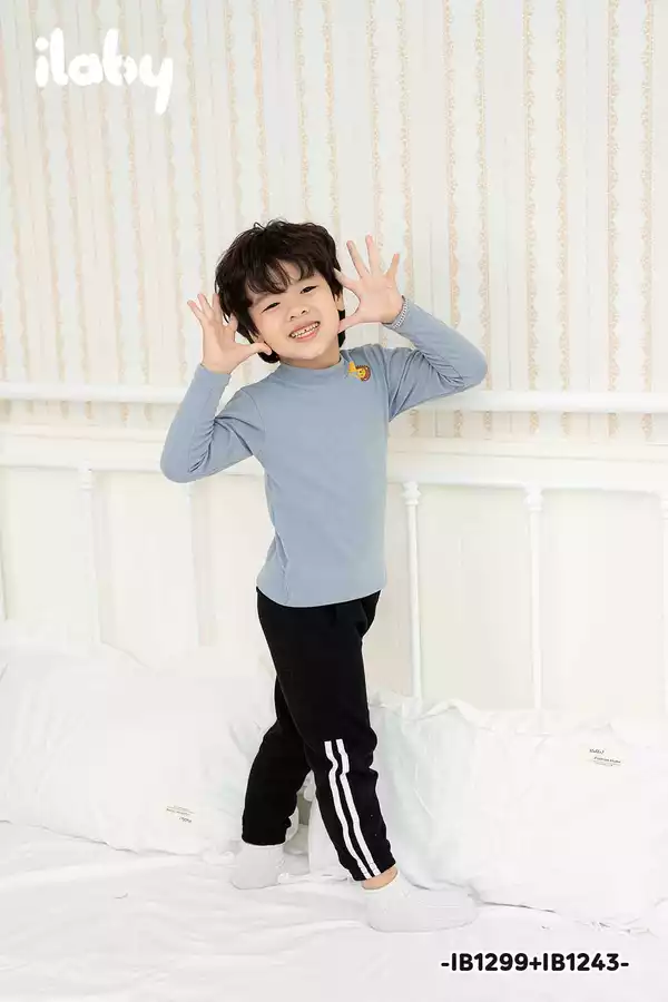 Quần thun phối dây viền ống