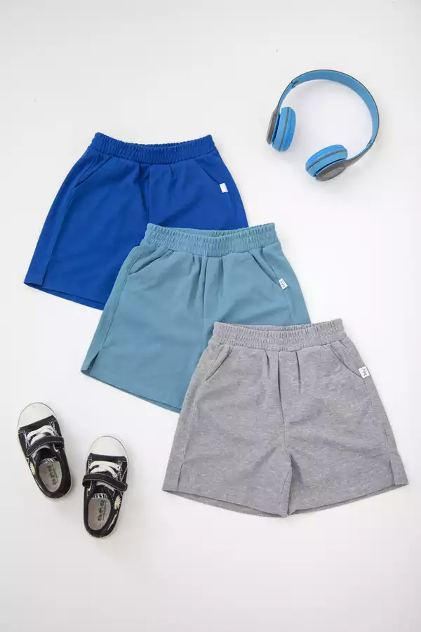 Quần thun tổ ong xẻ gấu