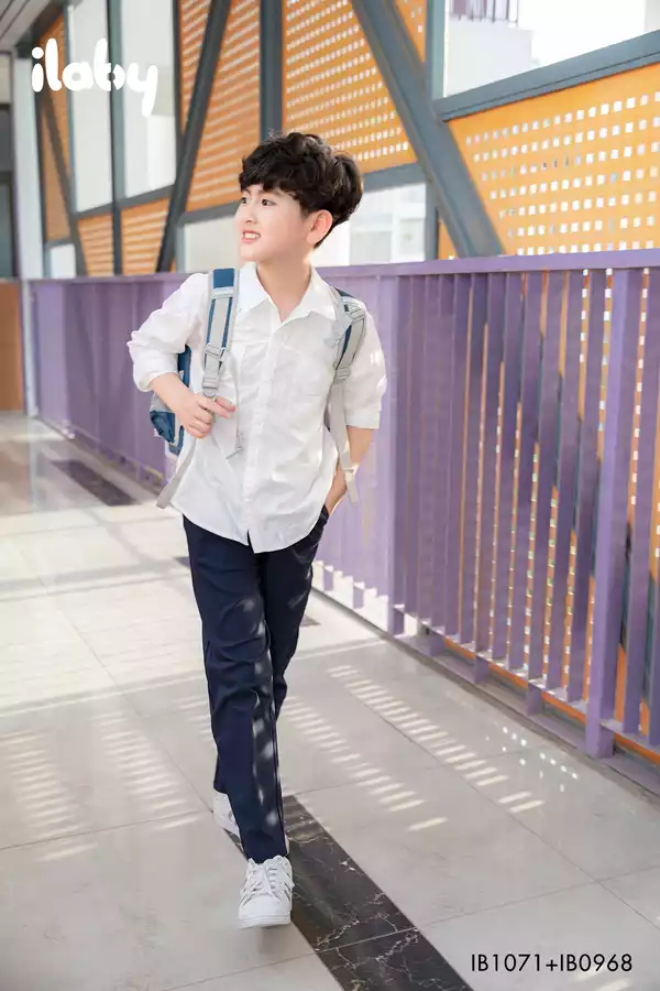 Quần dài đi học bé trai