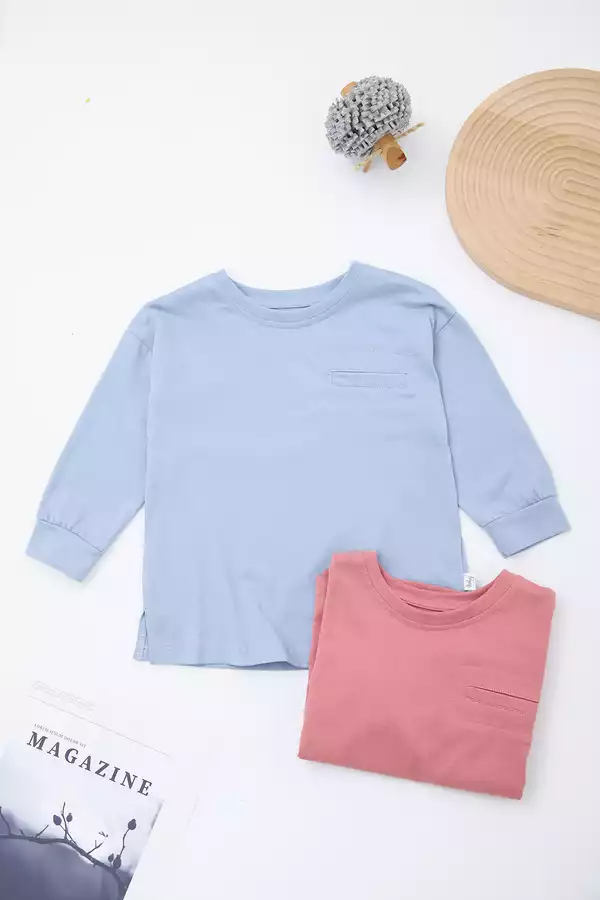 Áo thun phối cơi túi