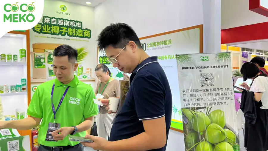 Coco Meko Proudly Participates in CIFBE Guangzhou 2024: Bringing the Taste of Vietnamese Coconuts to the World