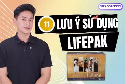 11 điều cần lưu ý kỹ khi sử dụng Lifepak Nuskin