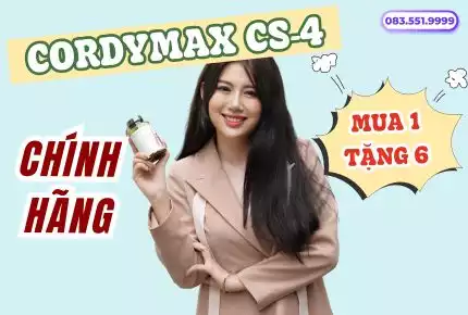 CordyMax Cs-4 Mua 1 Tặng 6. Giá Rẻ Nhất Việt Nam