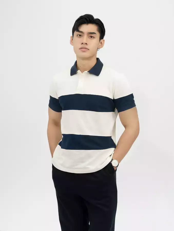 Áo Polo Nam Rent vải Uni phom Regular Fit 
