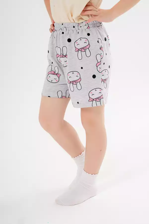 Quần lẻ bé gái xẻ V hai bên