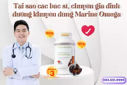 Tại sao các bác sĩ, chuyên gia khuyên dùng Marine Omega-3