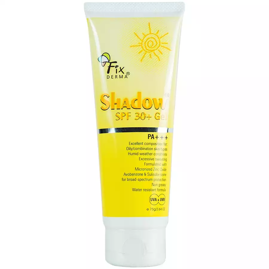 Kem chống nắng cấp ẩm cho da nhạy cảm Fixderma Shadow SPF 50+ Cream 75g