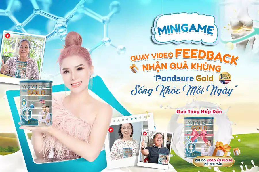 🎉 Tham gia Mini Game Pondsure Gold – Rinh Quà Cực Khủng Cả Nhà Ơi! 🎉