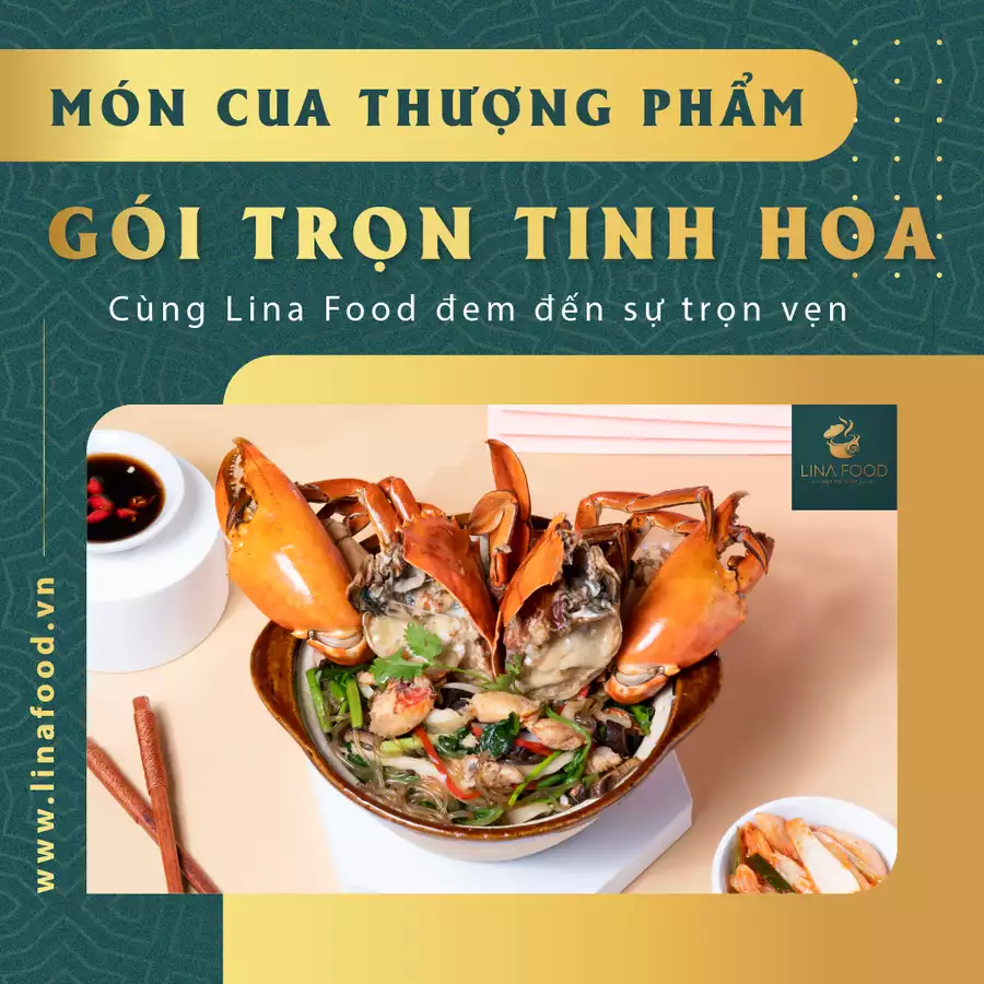 MÓN CUA THƯỢNG PHẨM, GÓI TRỌN TINH HOA