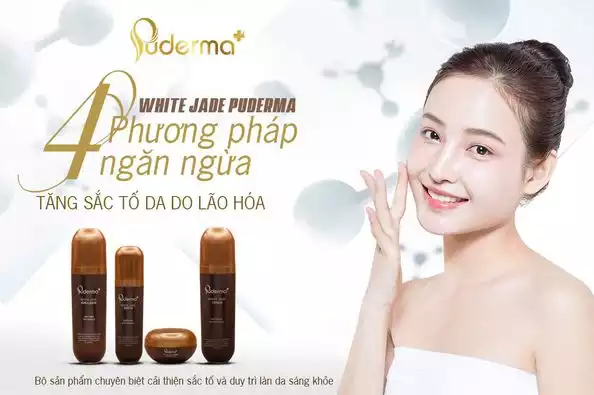 Bộ Nám White Jade Puderma – Giải Pháp Toàn Diện Cho Da Sạm Nám Tăng Sắc Tố