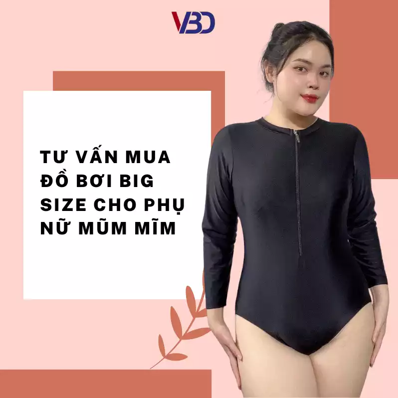 Tư vấn mua đồ bơi big size cho phụ nữ mũm mĩm