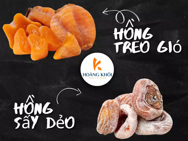 Khác Nhau Giữa Hồng Treo Gió Và Hồng Sấy Dẻo