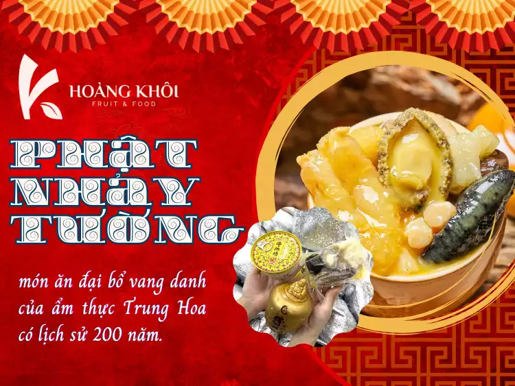 Phật nhảy tường, món ăn đại bổ vang danh của ẩm thực Trung Hoa