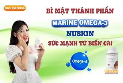 Bí Mật Thành Phần Của Marine Omega NuSkin