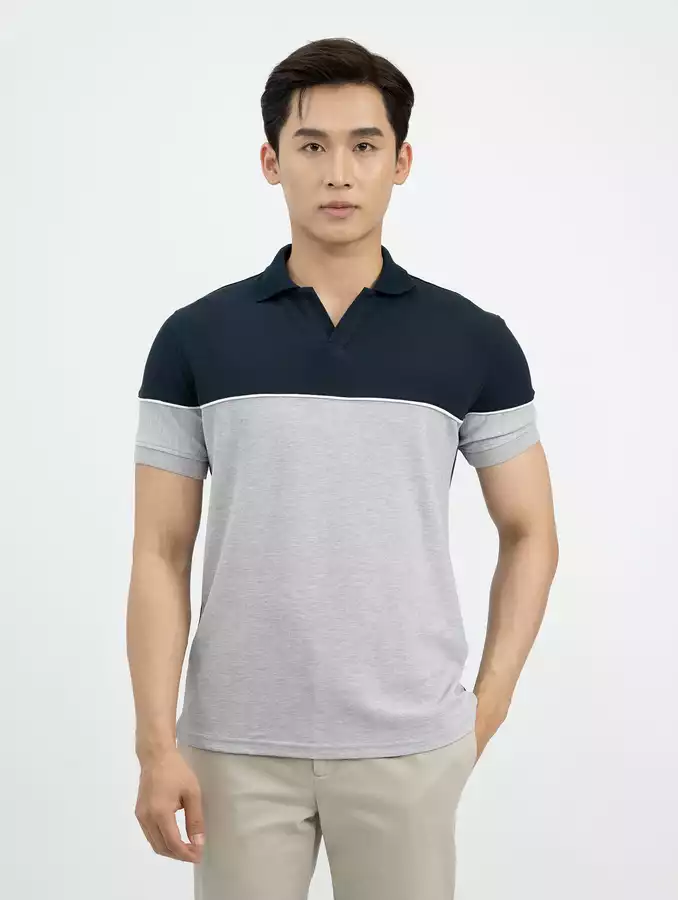 Áo Polo Nam Carlee vải CMC phom Regular Fit 
