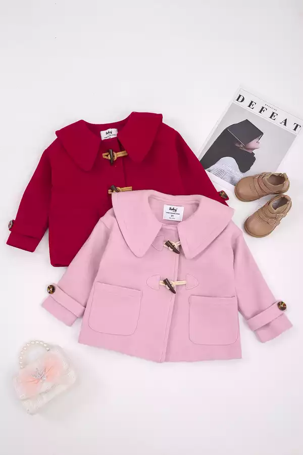 Áo khoác dạ cài khuy sừng