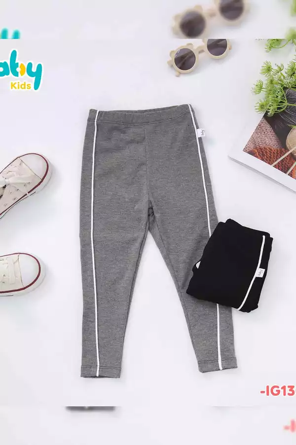 Quần legging phối viền